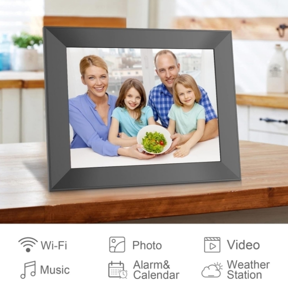 FULLJA 9-inch Digital Photo Frame - Picture 3 of 11